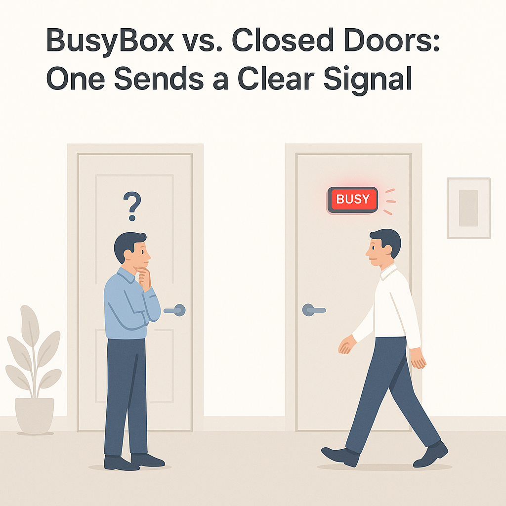 BusyBox vs. Closed Doors: Why One is Clearly Better