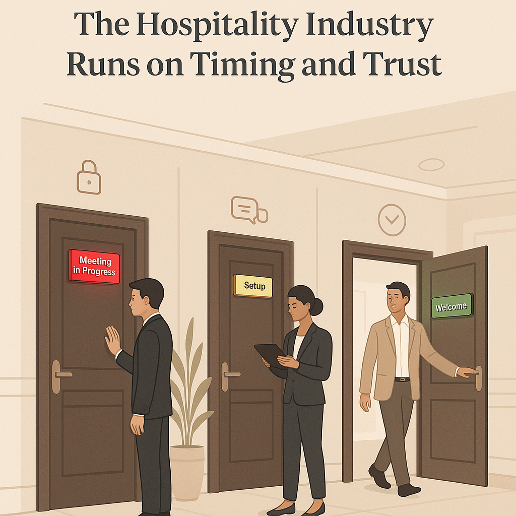 Smart Visual Tools for Smart Hospitality Teams