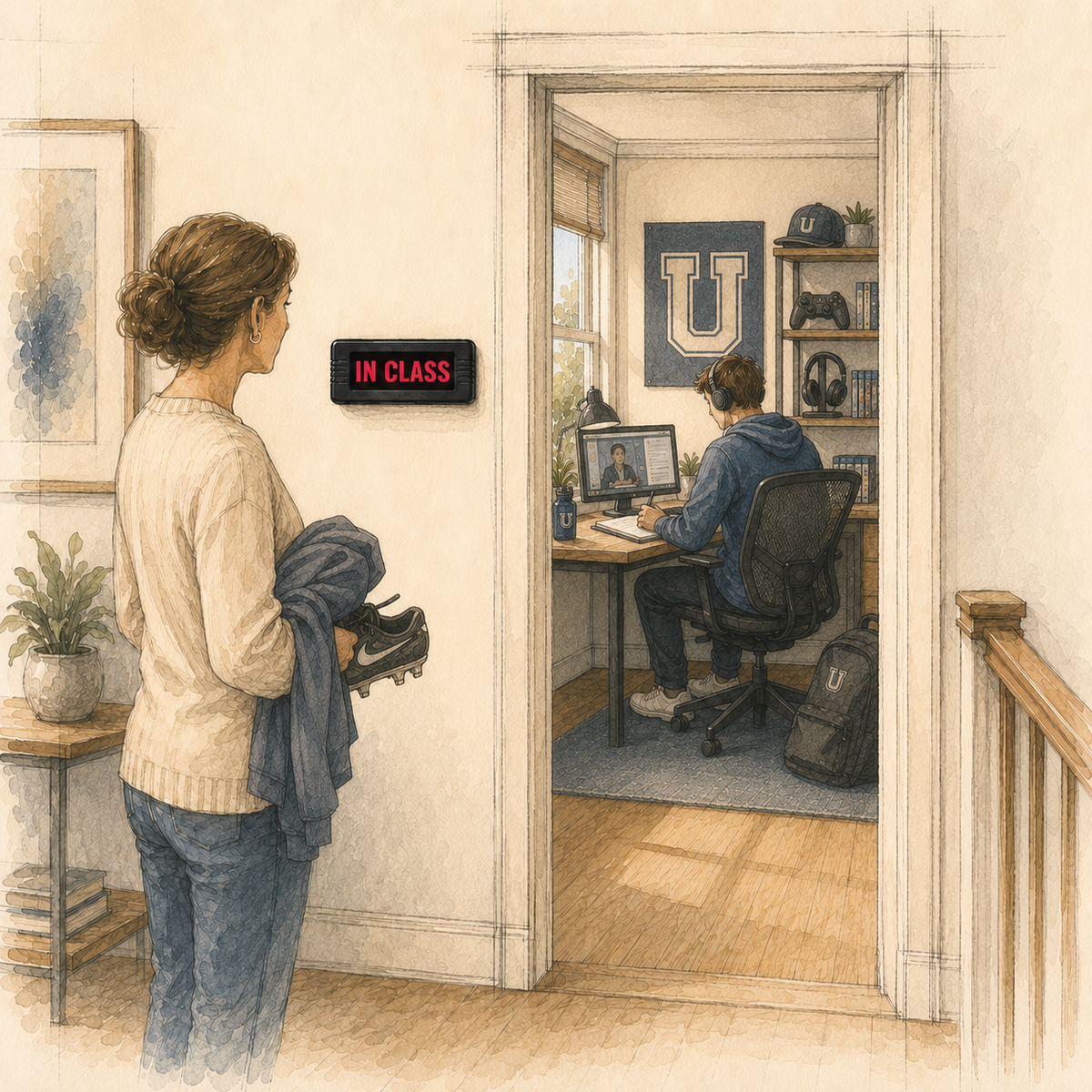 In Class, Not Available: Why Online Learners Need Clear Boundaries